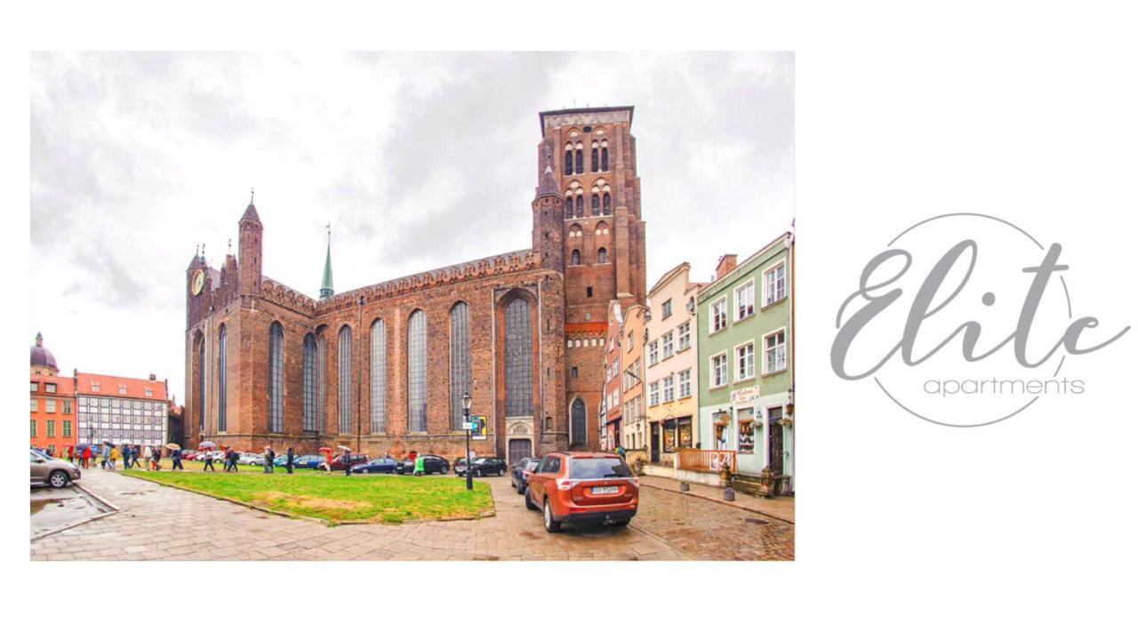 Elite Apartments Swietego Ducha Gdansk Bagian luar foto